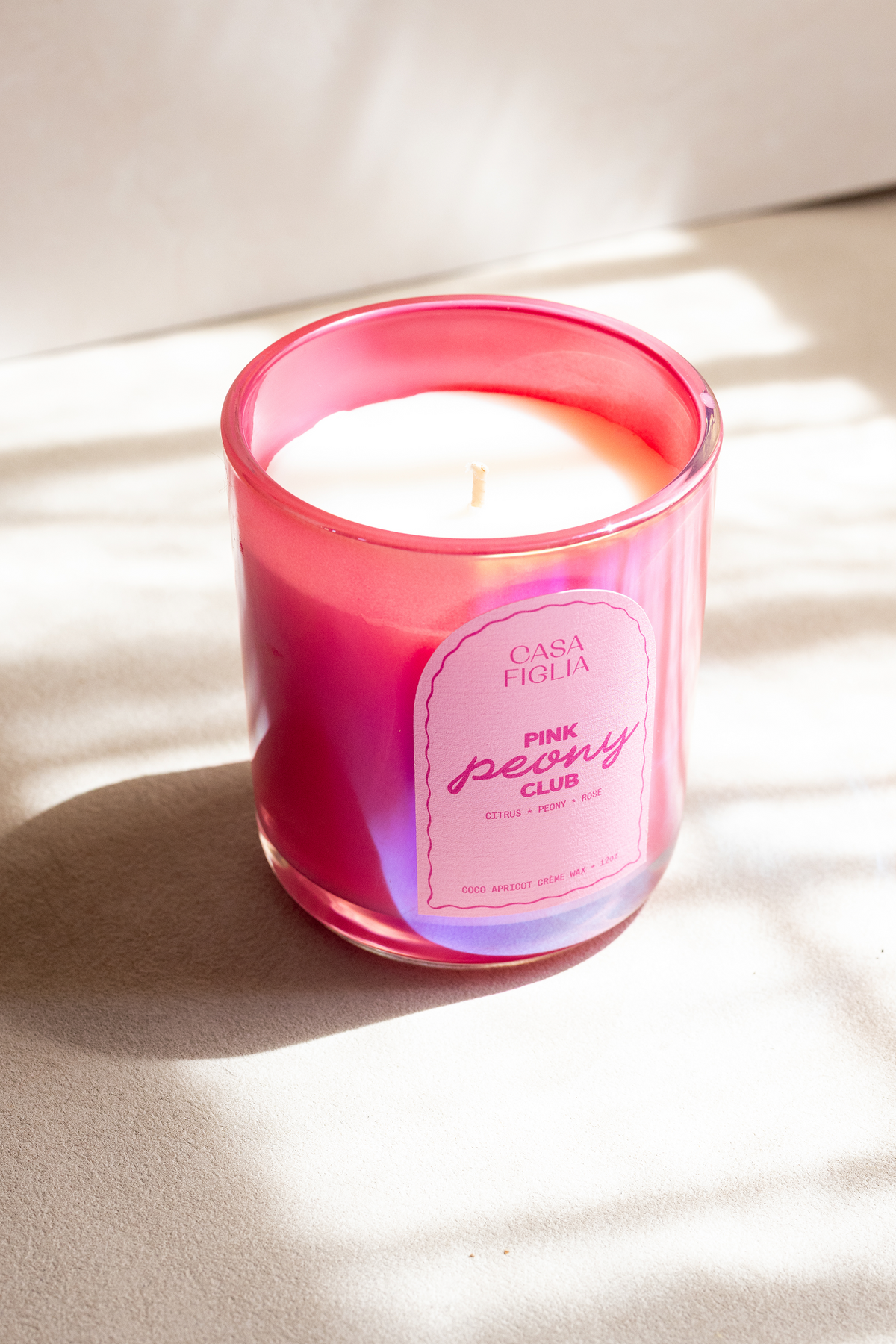 Pink Peony Club Candle