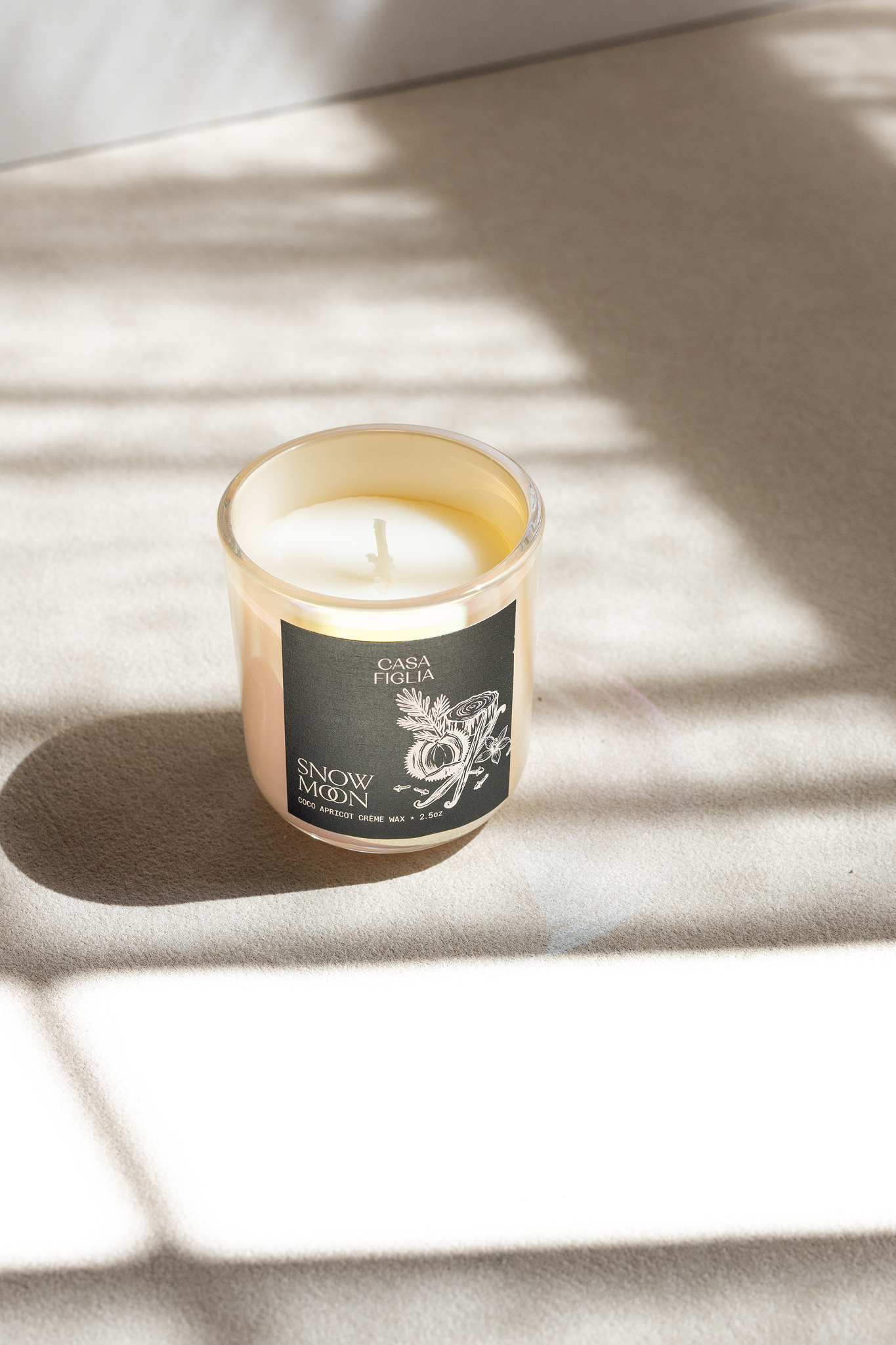 Snow Moon Candle