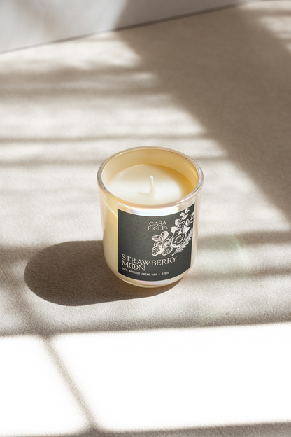 Strawberry Moon Candle